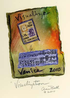 Ann Bell Mixed Media Original \